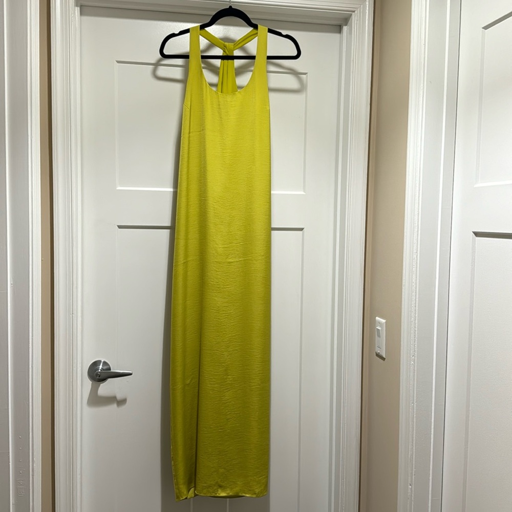 BCBG MaxAzria Long Maxi Yellow Dress